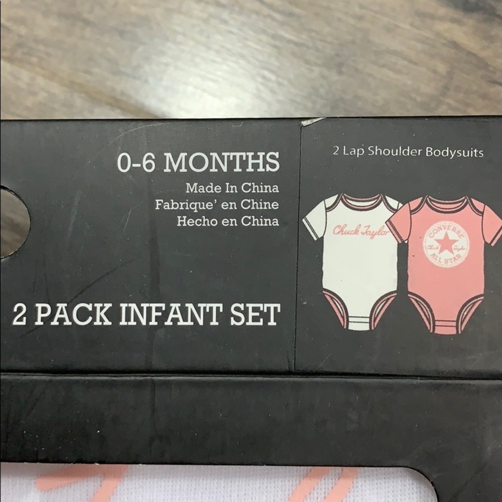 CONVERSE 2 PACK INFANT SET 0-6 Mounth - Picture 9 of 16